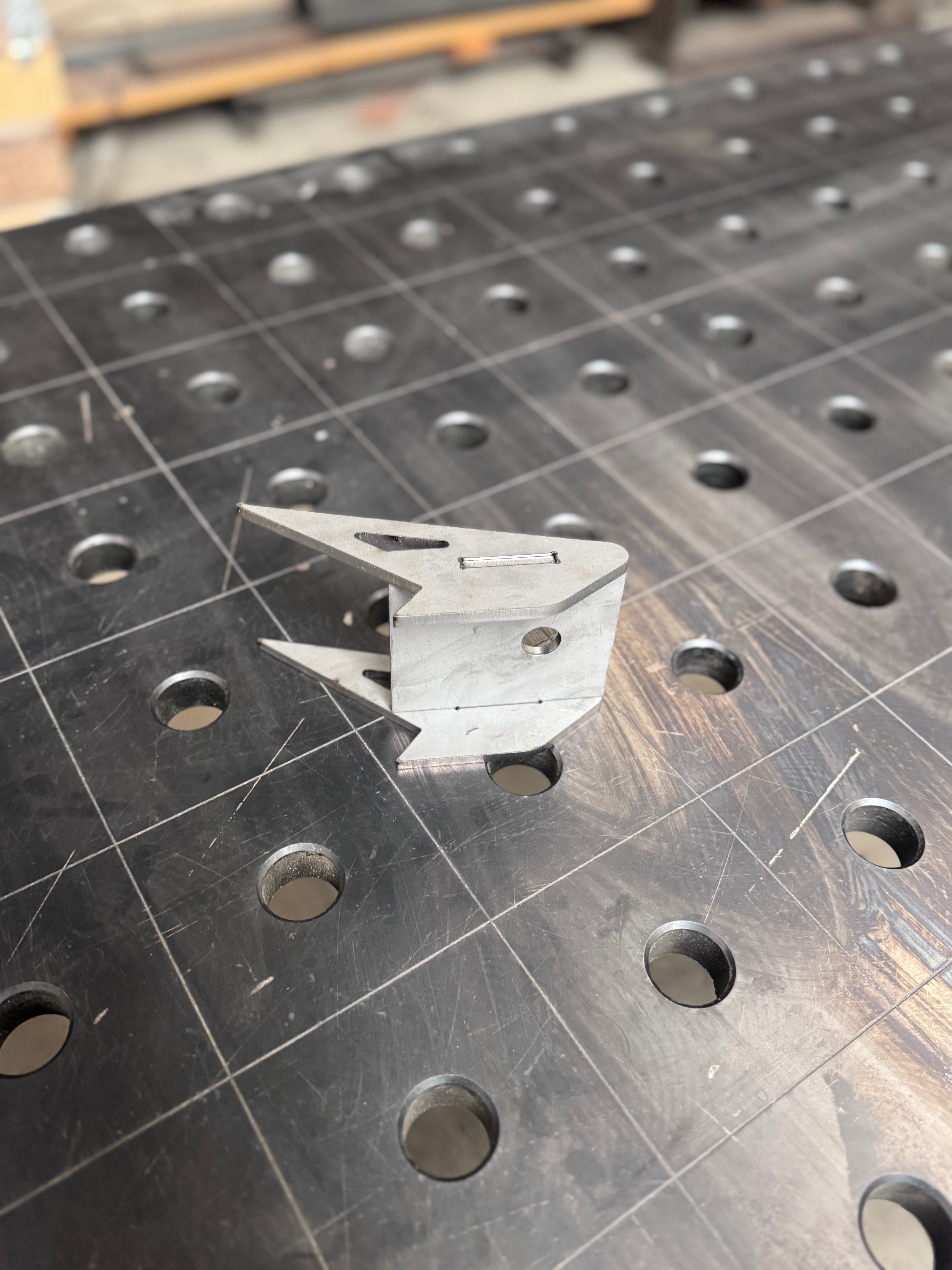 Stockcar F2 Bladveerbevestiging Achterbumper